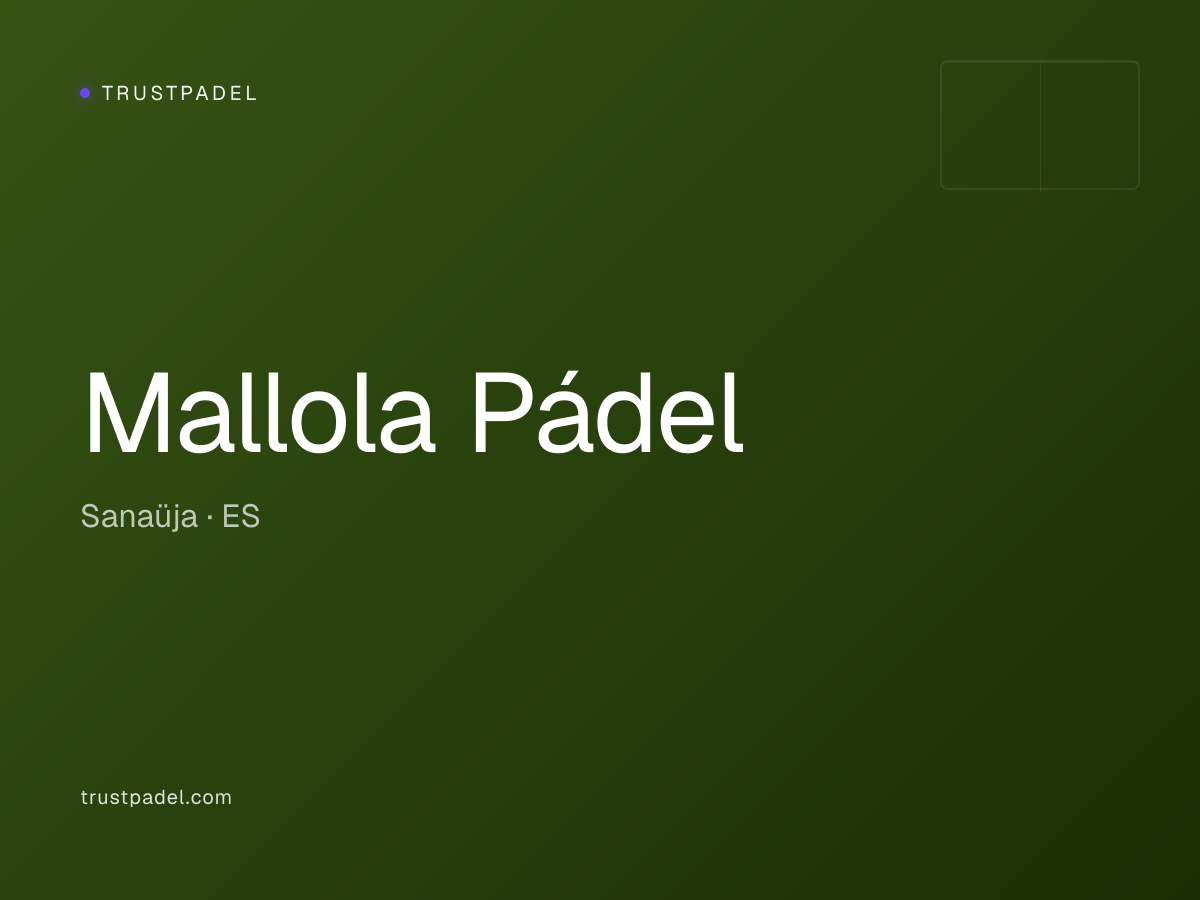 Mallola Pádel padel club