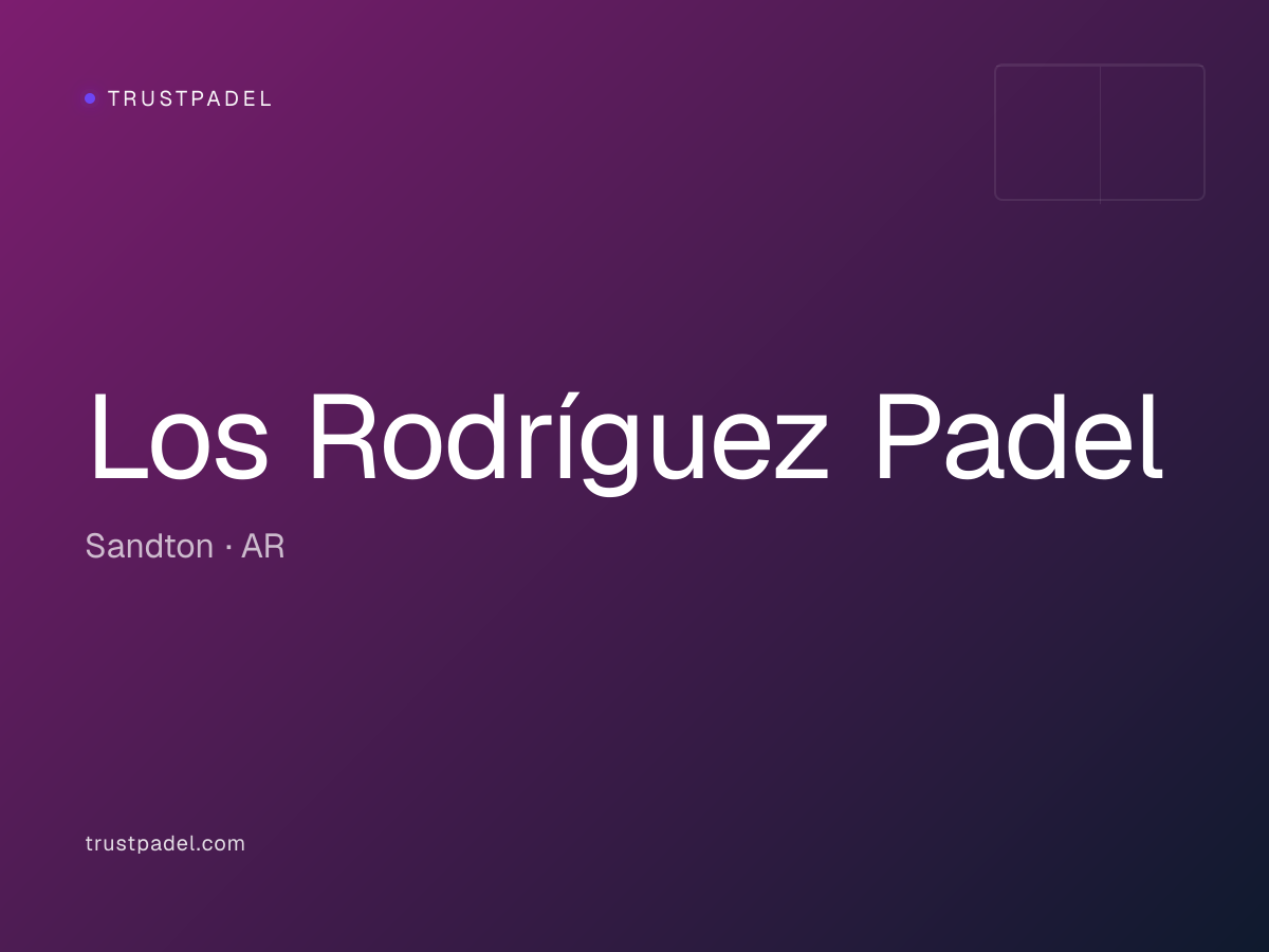 Los Rodríguez Padel padel club