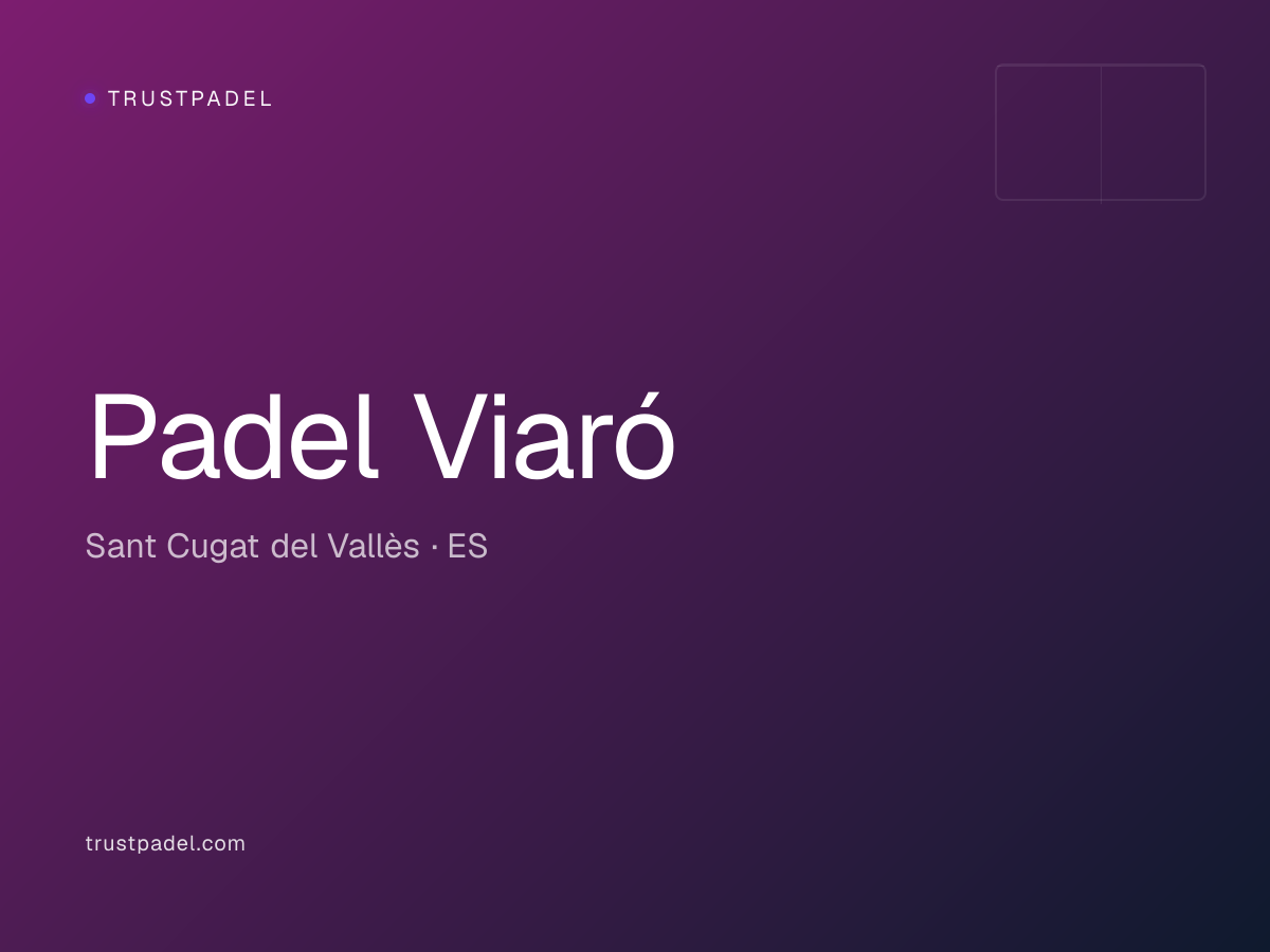 Padel Viaró padel club