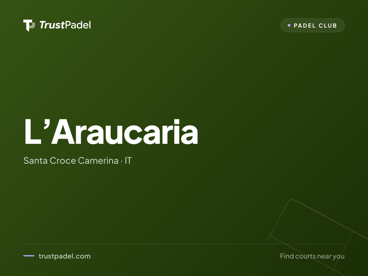 L’Araucaria padel club