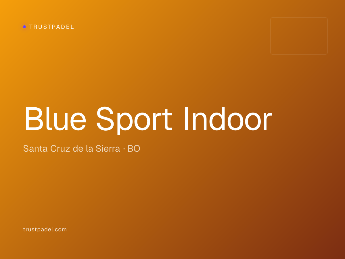 Blue Sport Indoor padel club