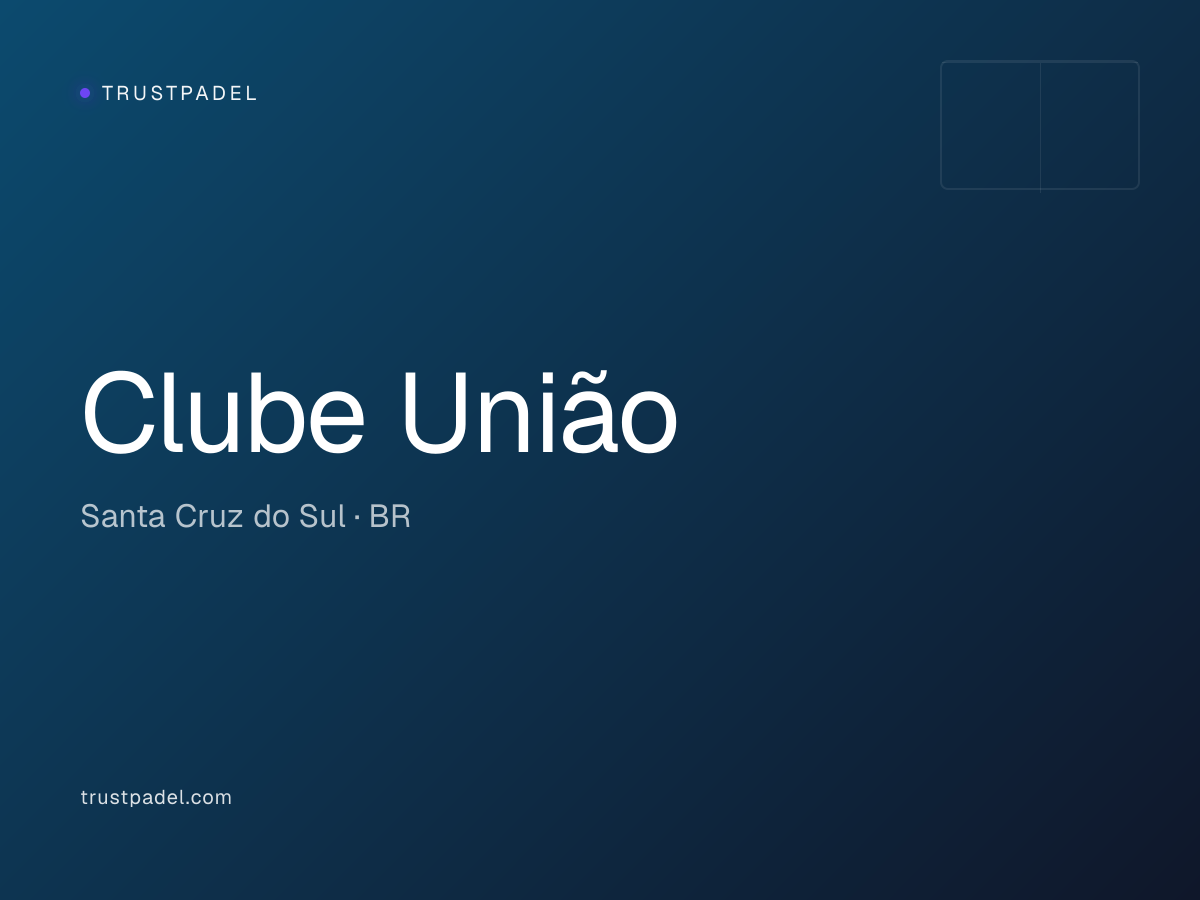 Clube União padel club