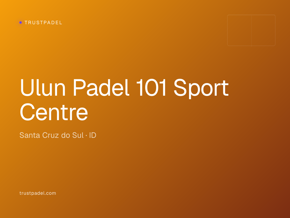 Ulun Padel 101 Sport Centre padel club