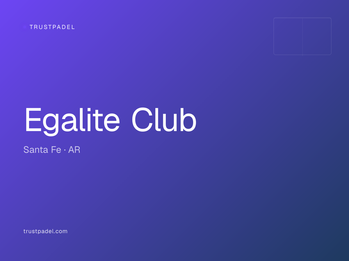 Egalite Club padel club