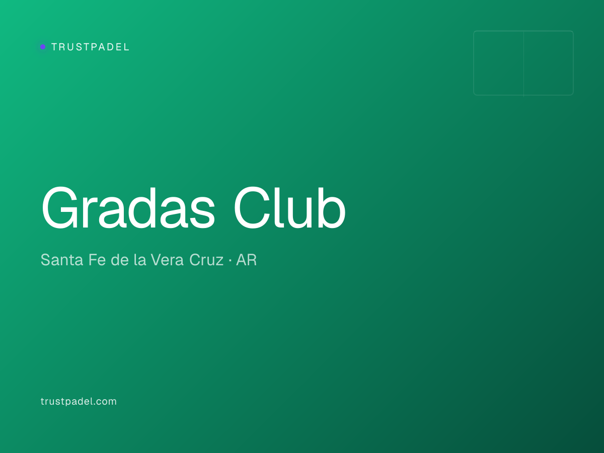 Gradas Club padel club