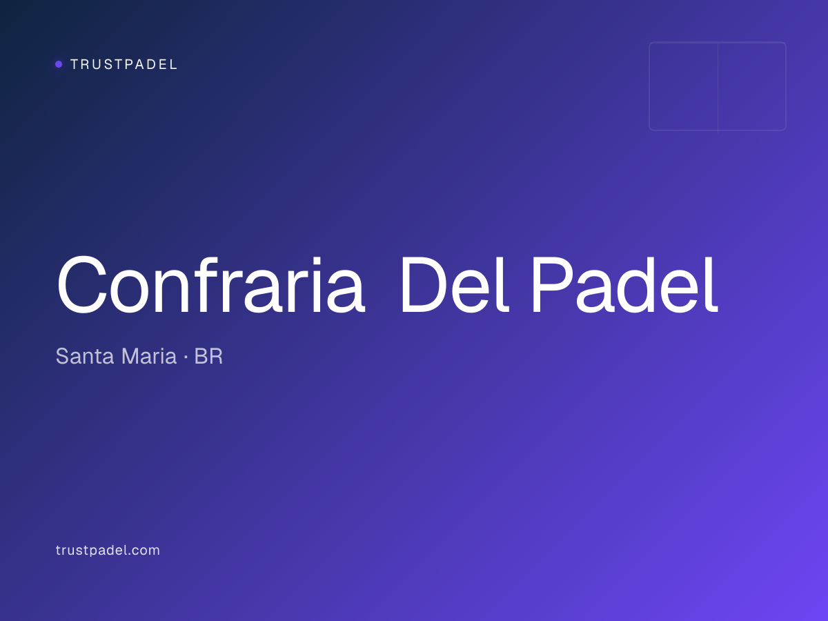 Confraria Del Padel padel club