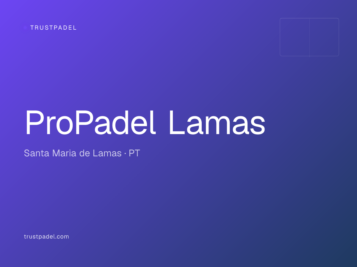 ProPadel Lamas padel club