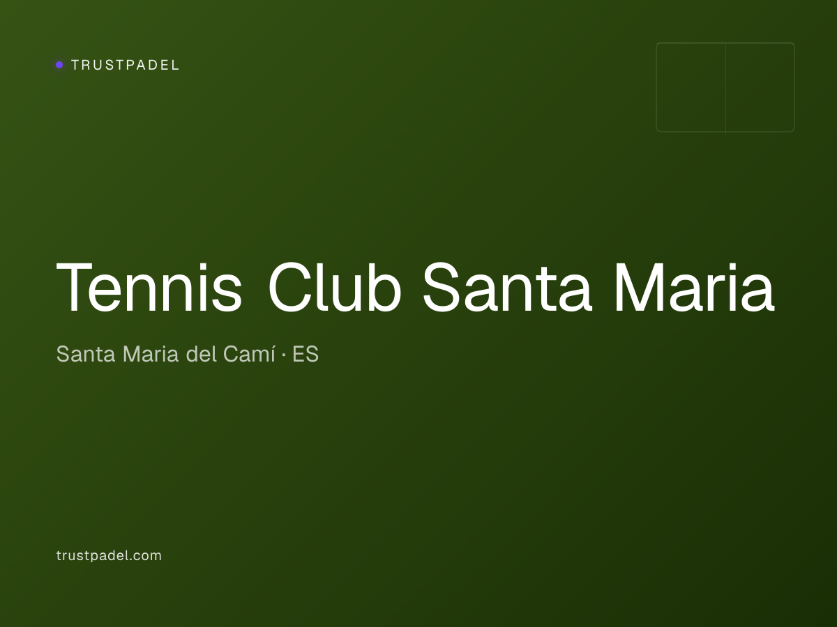 Tennis Club Santa Maria padel club