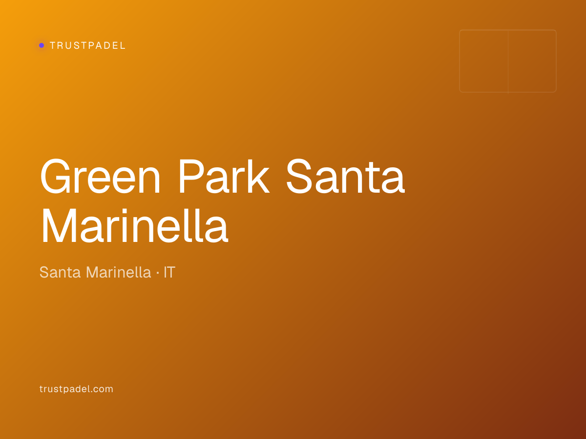 Green Park Santa Marinella padel club