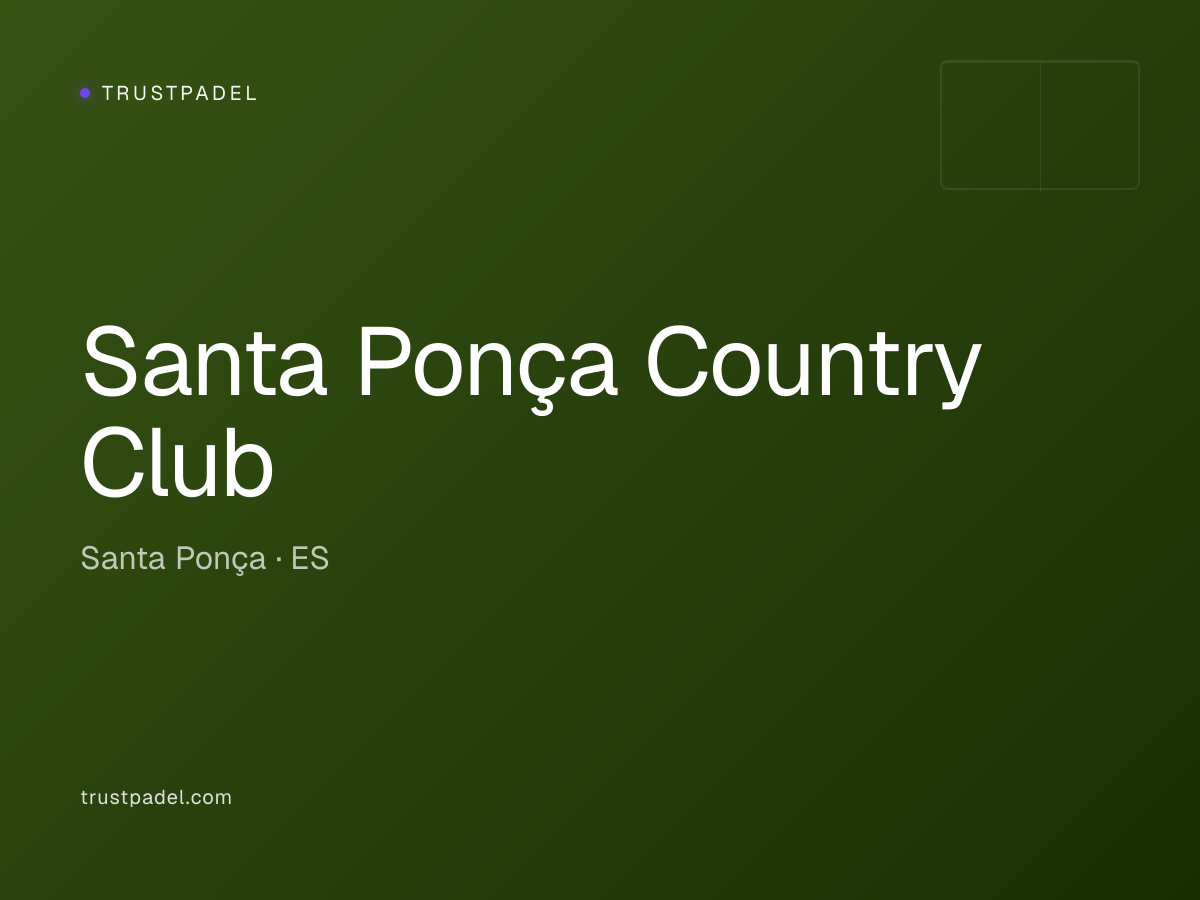 Santa Ponça Country Club padel club