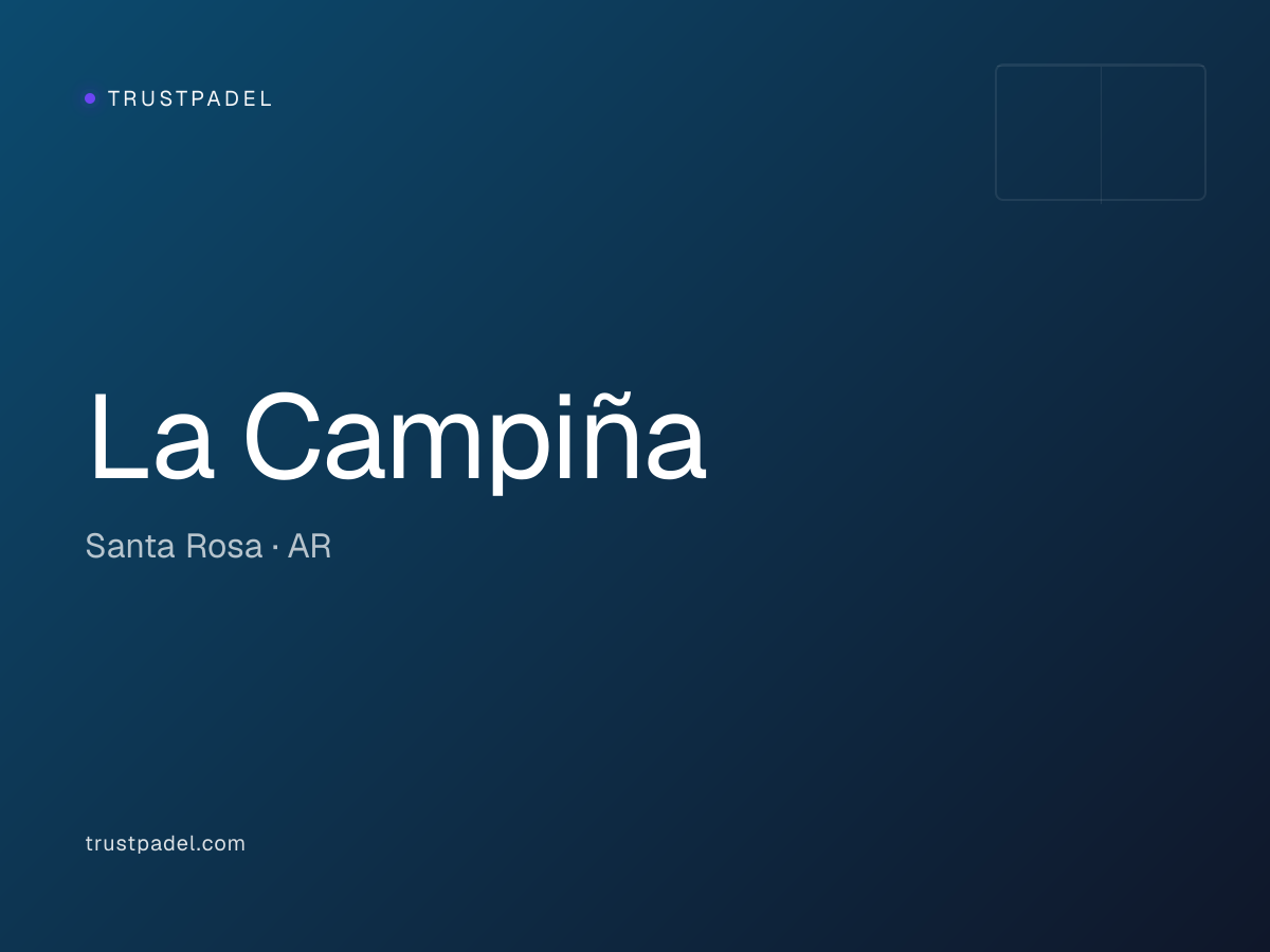 La Campiña padel club
