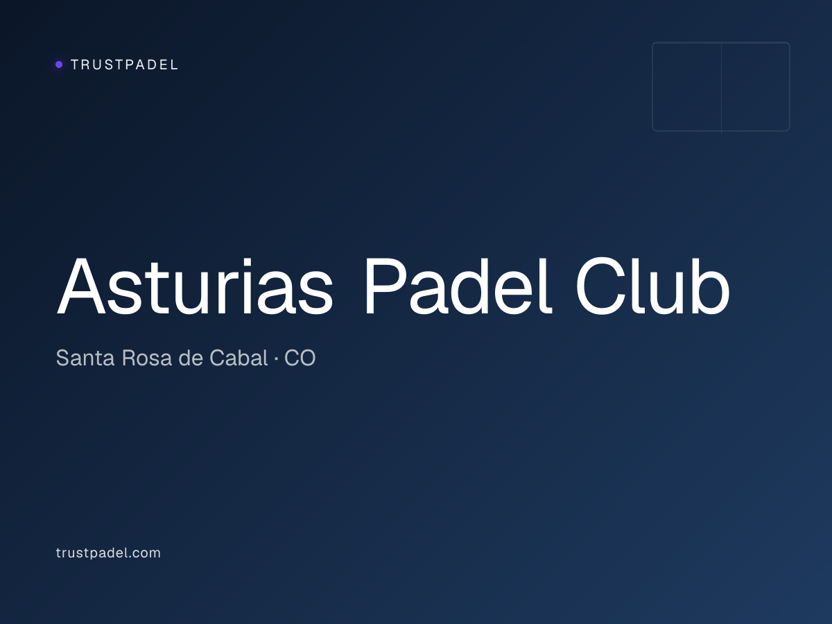 Asturias Padel Club padel club