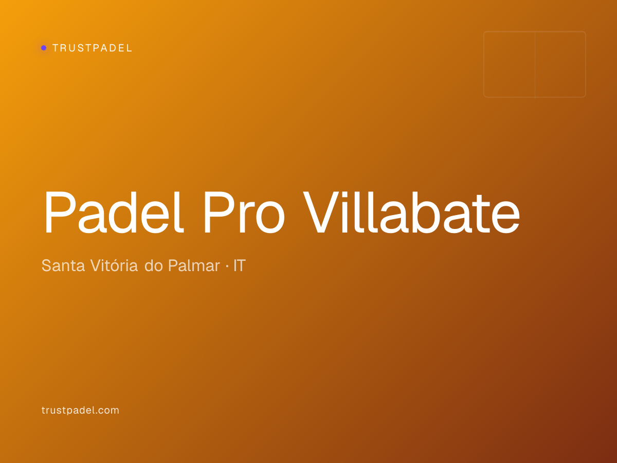 Padel Pro Villabate padel club