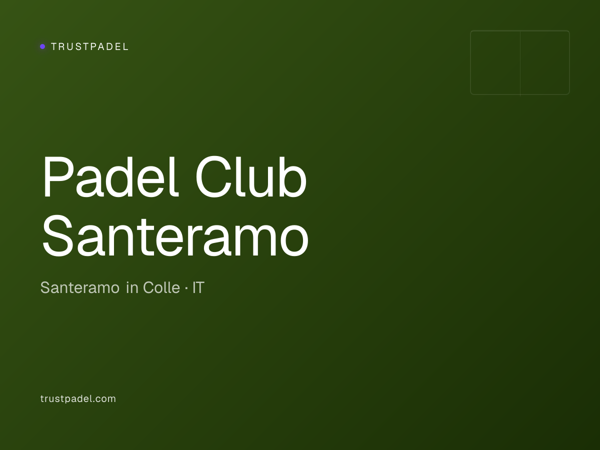 Padel Club Santeramo padel club