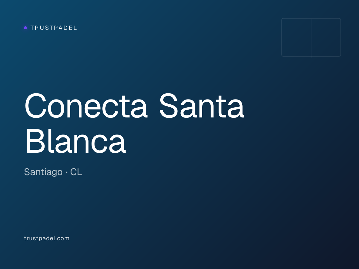 Conecta Santa Blanca padel club