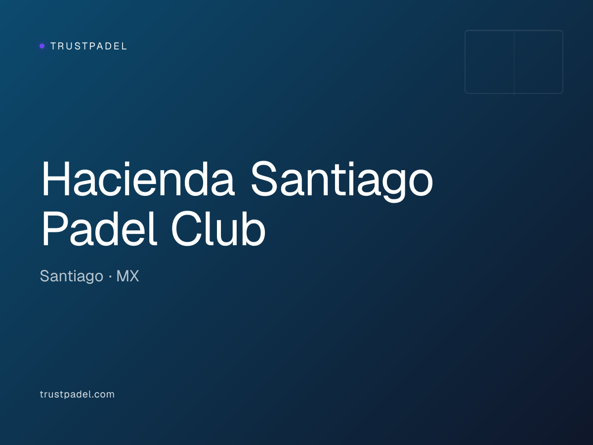 Hacienda Santiago Padel Club padel club
