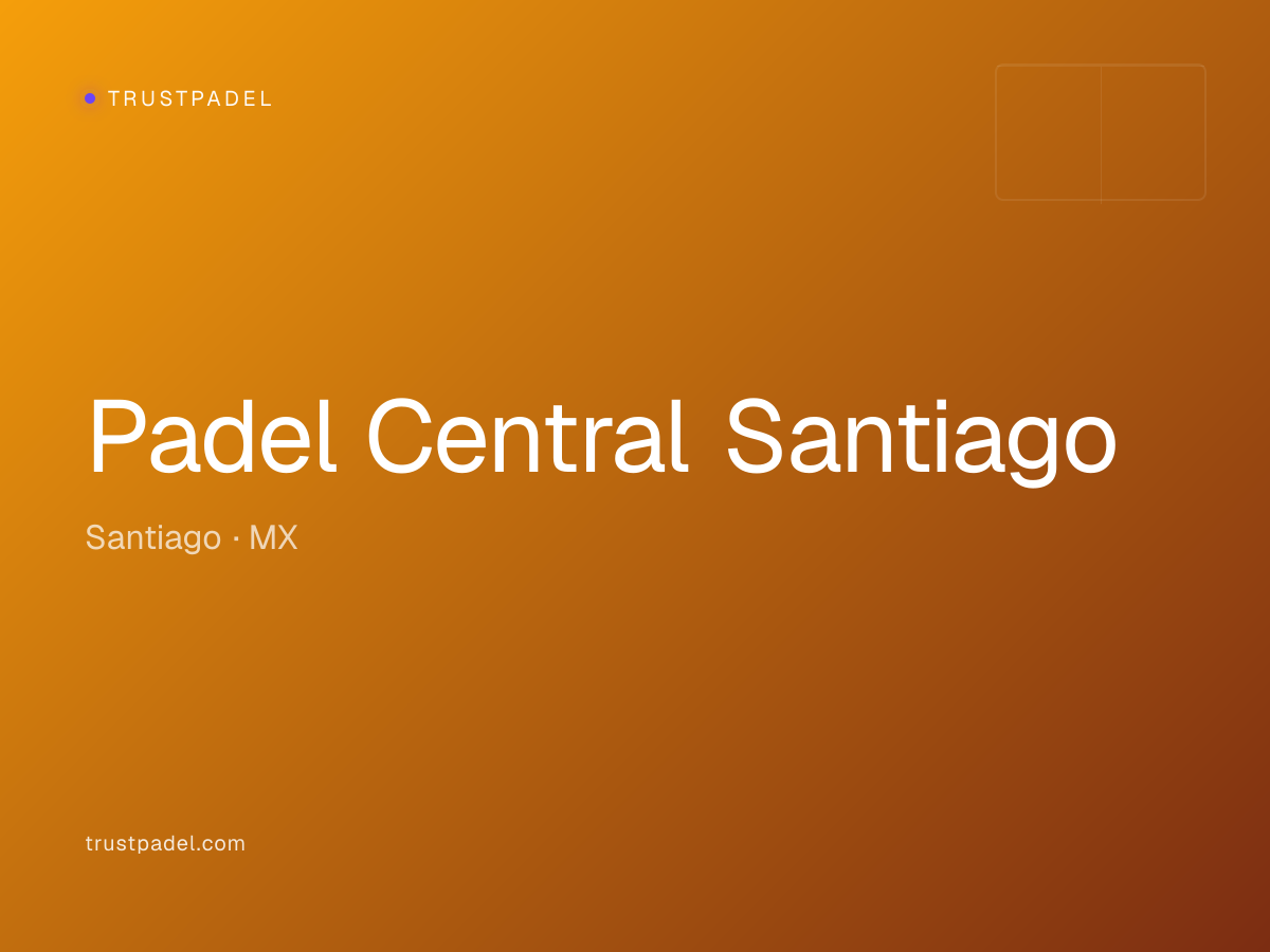 Padel Central Santiago padel club