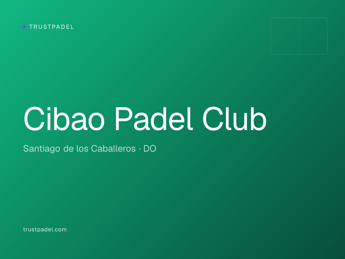 Cibao Padel Club padel club