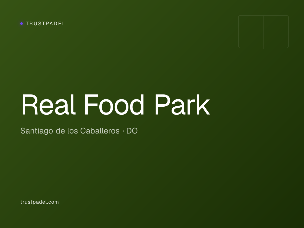 Real Food Park padel club
