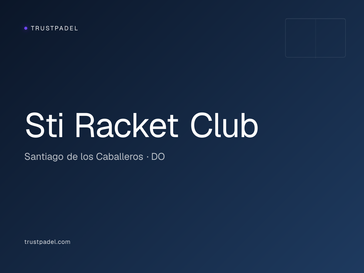 Sti Racket Club padel club