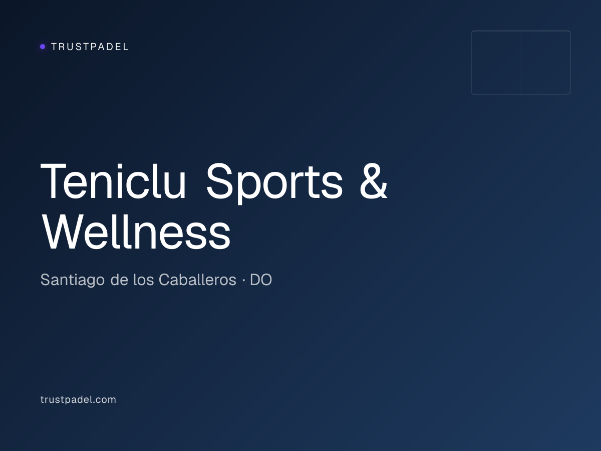 Teniclu Sports & Wellness padel club