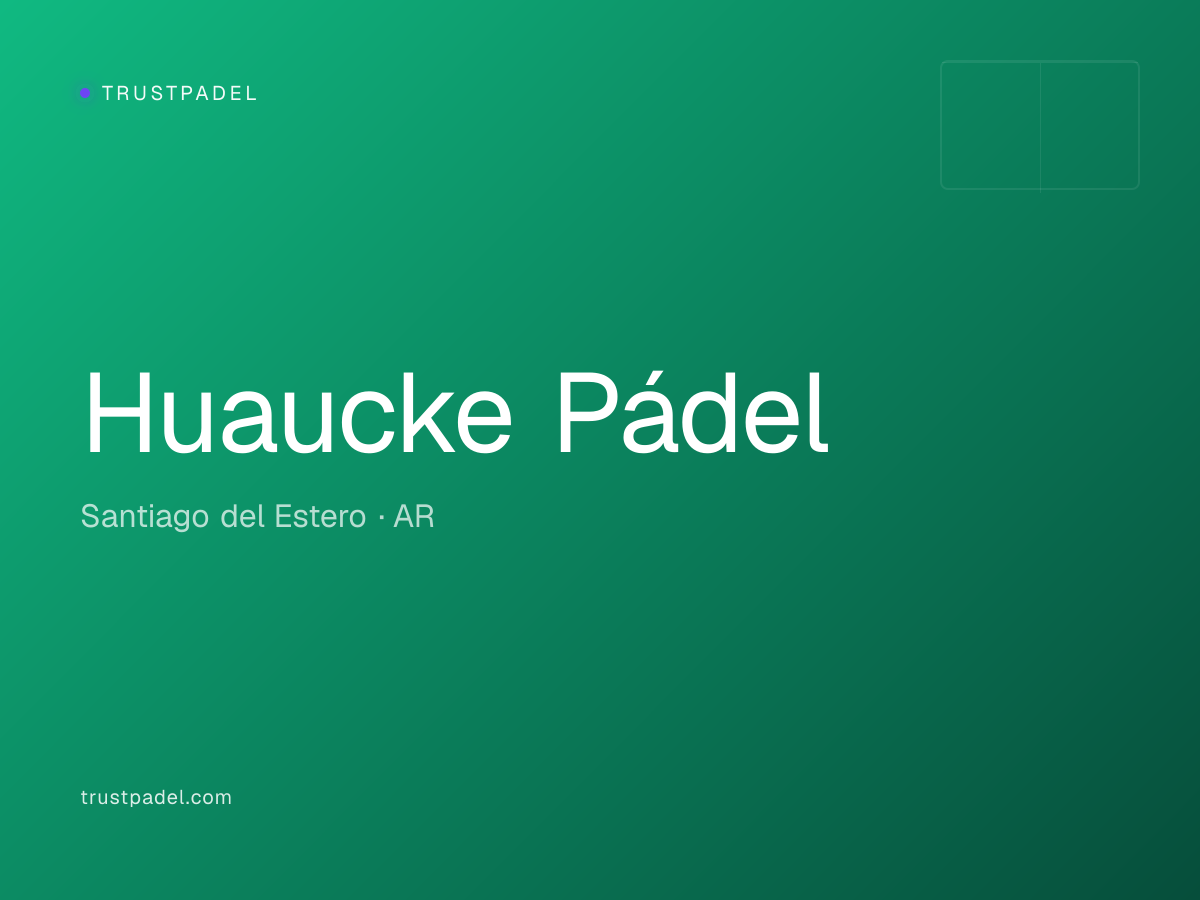 Huaucke Pádel padel club