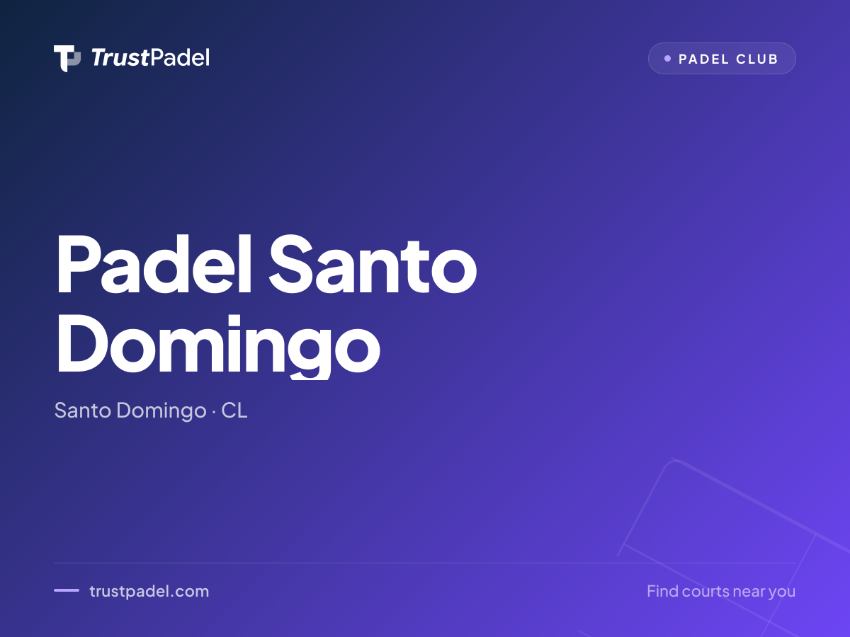 Padel Santo Domingo padel club