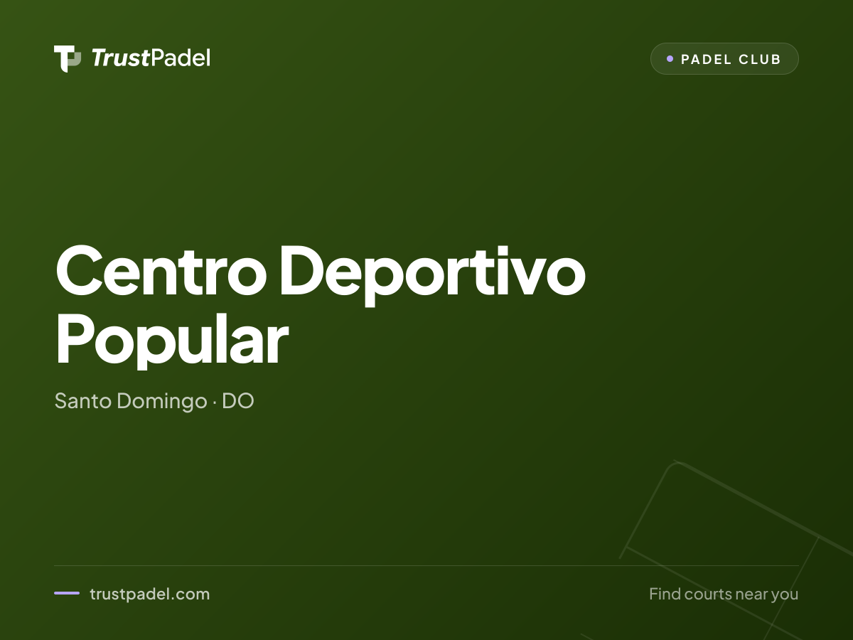 Centro Deportivo Popular padel club