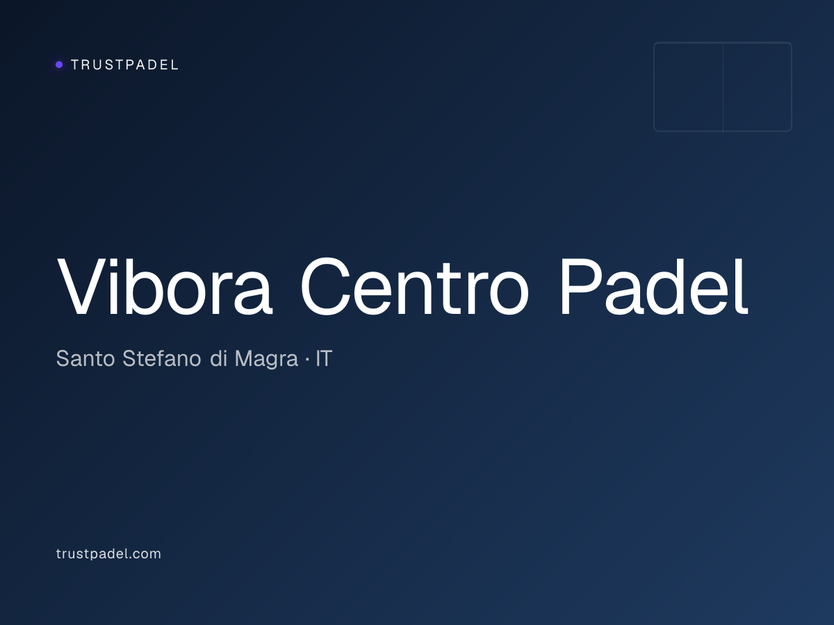 Vibora Centro Padel padel club