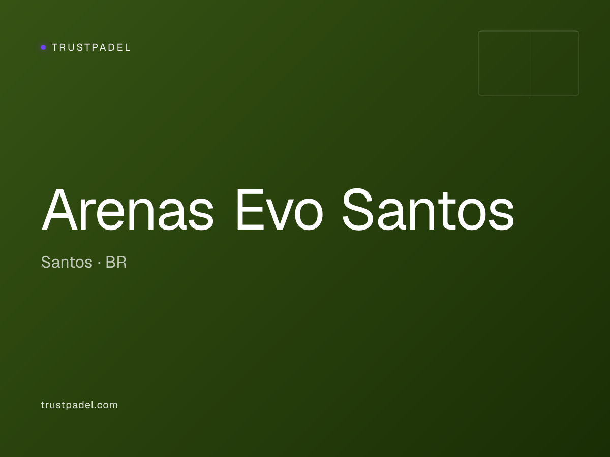 Arenas Evo Santos padel club