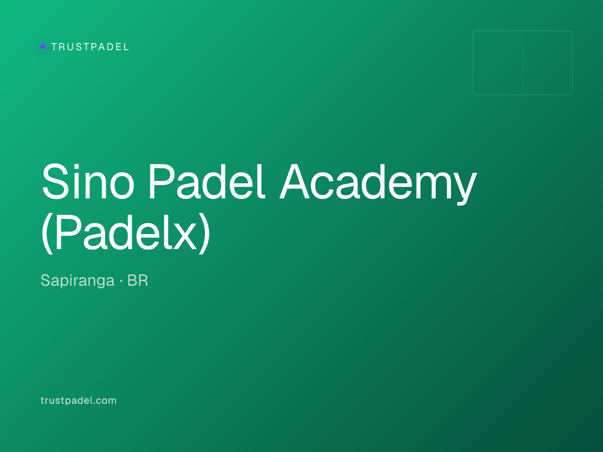 Sino Padel Academy (Padelx) padel club