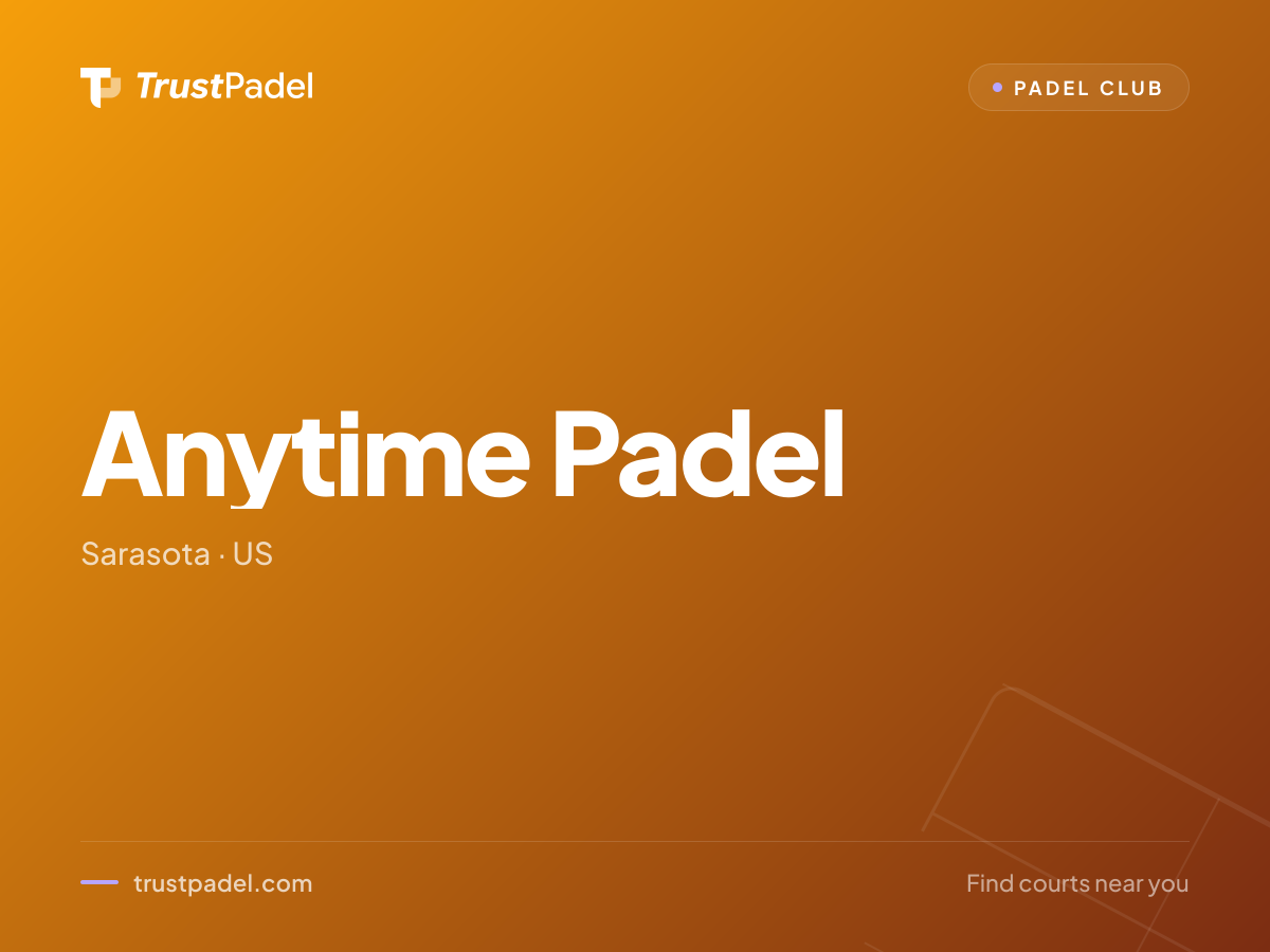 Anytime Padel padel club
