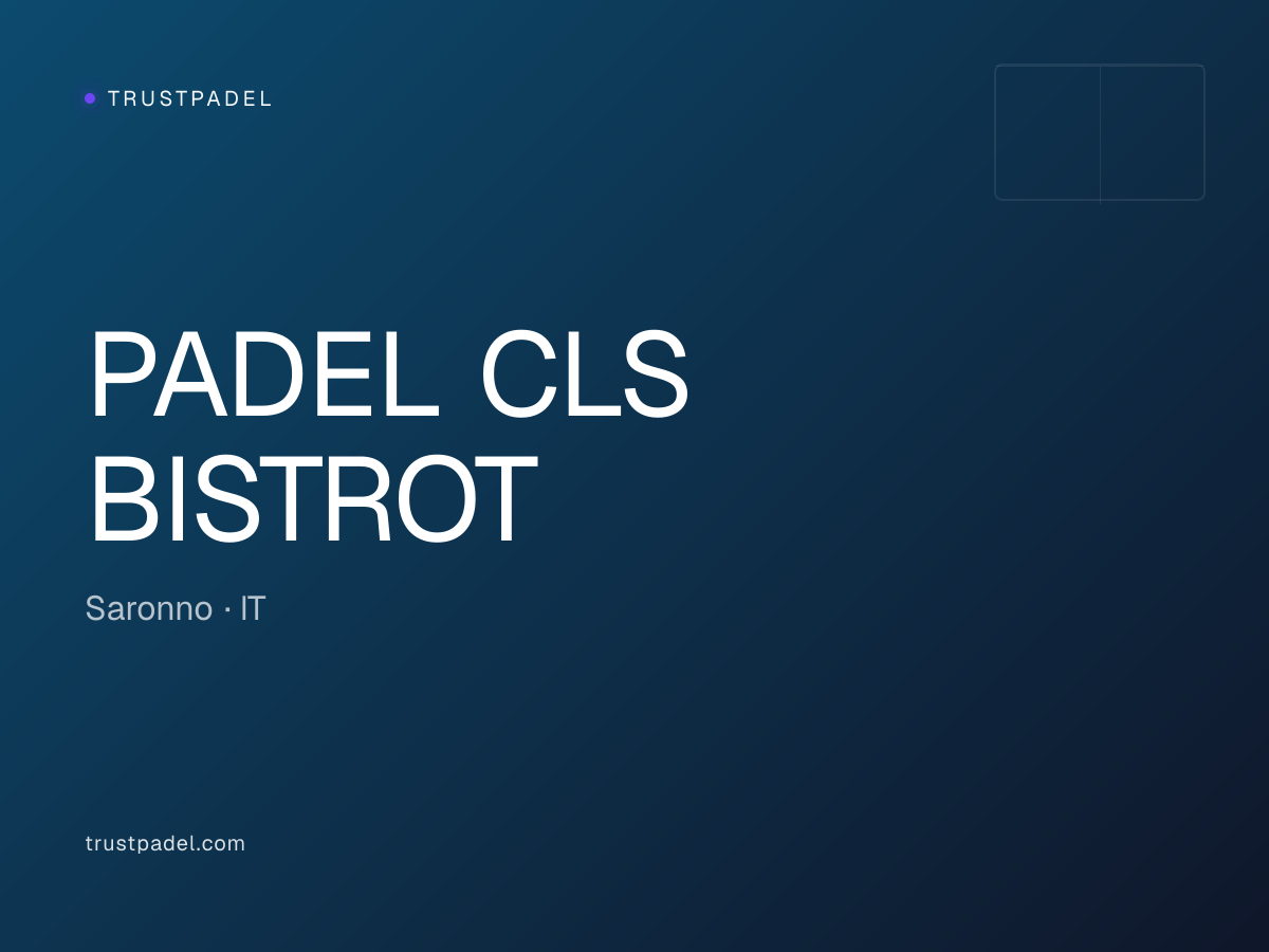 PADEL CLS BISTROT padel club