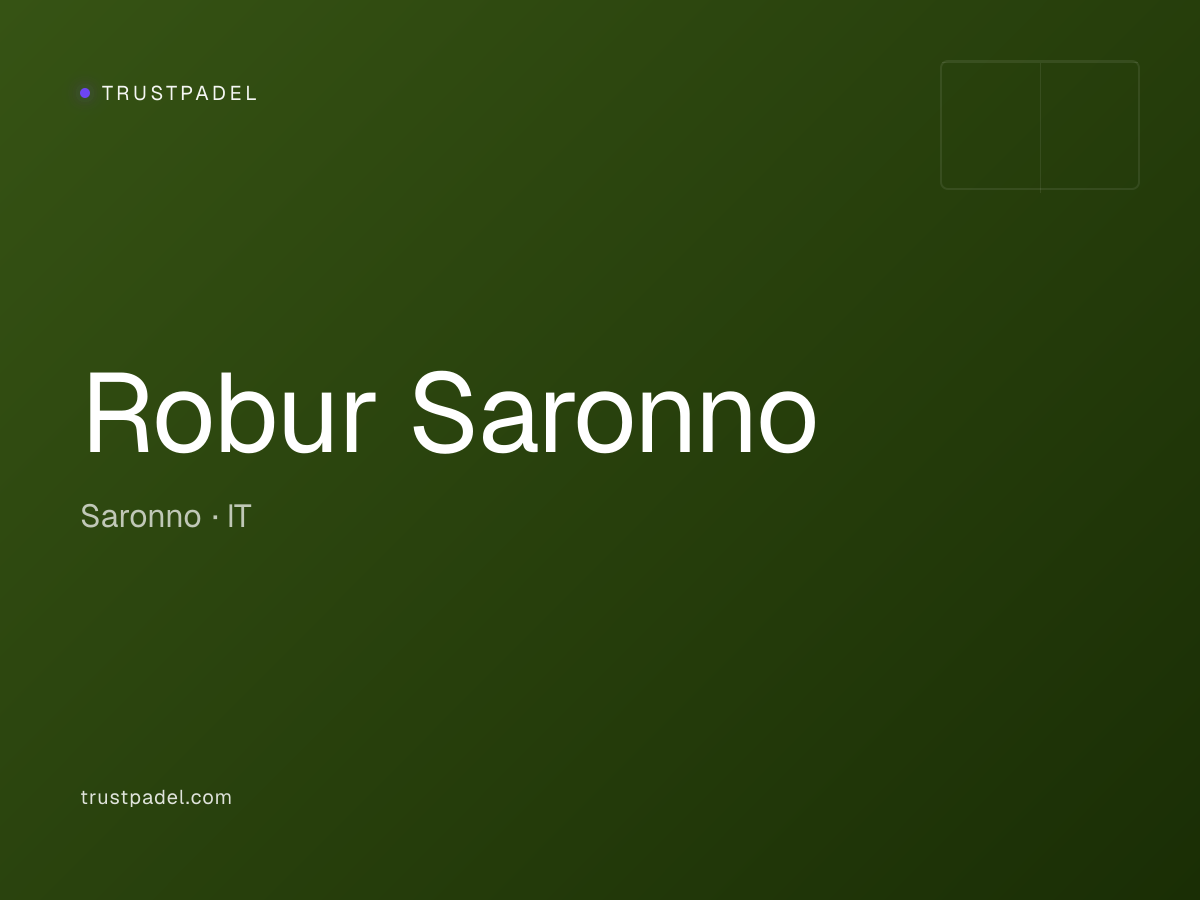 Robur Saronno padel club