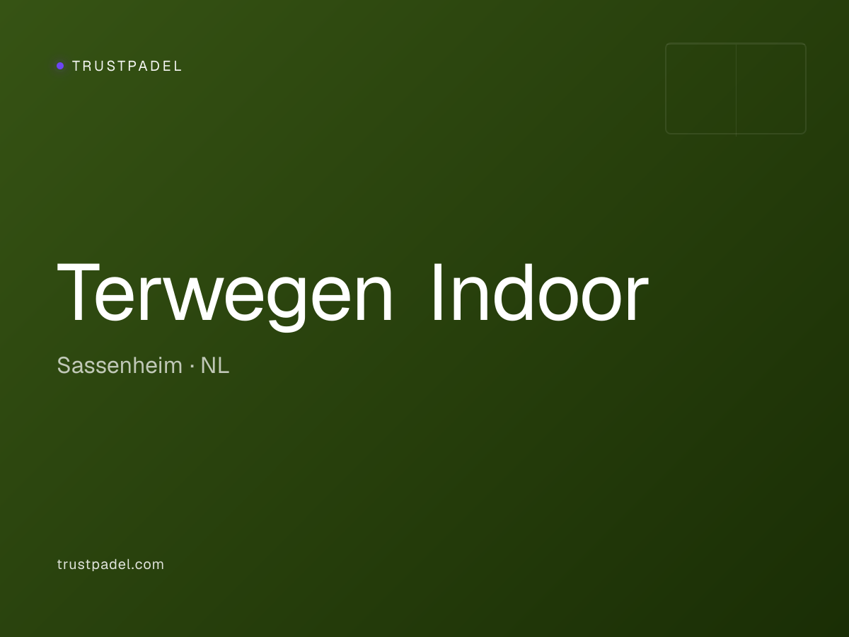 Terwegen Indoor padel club