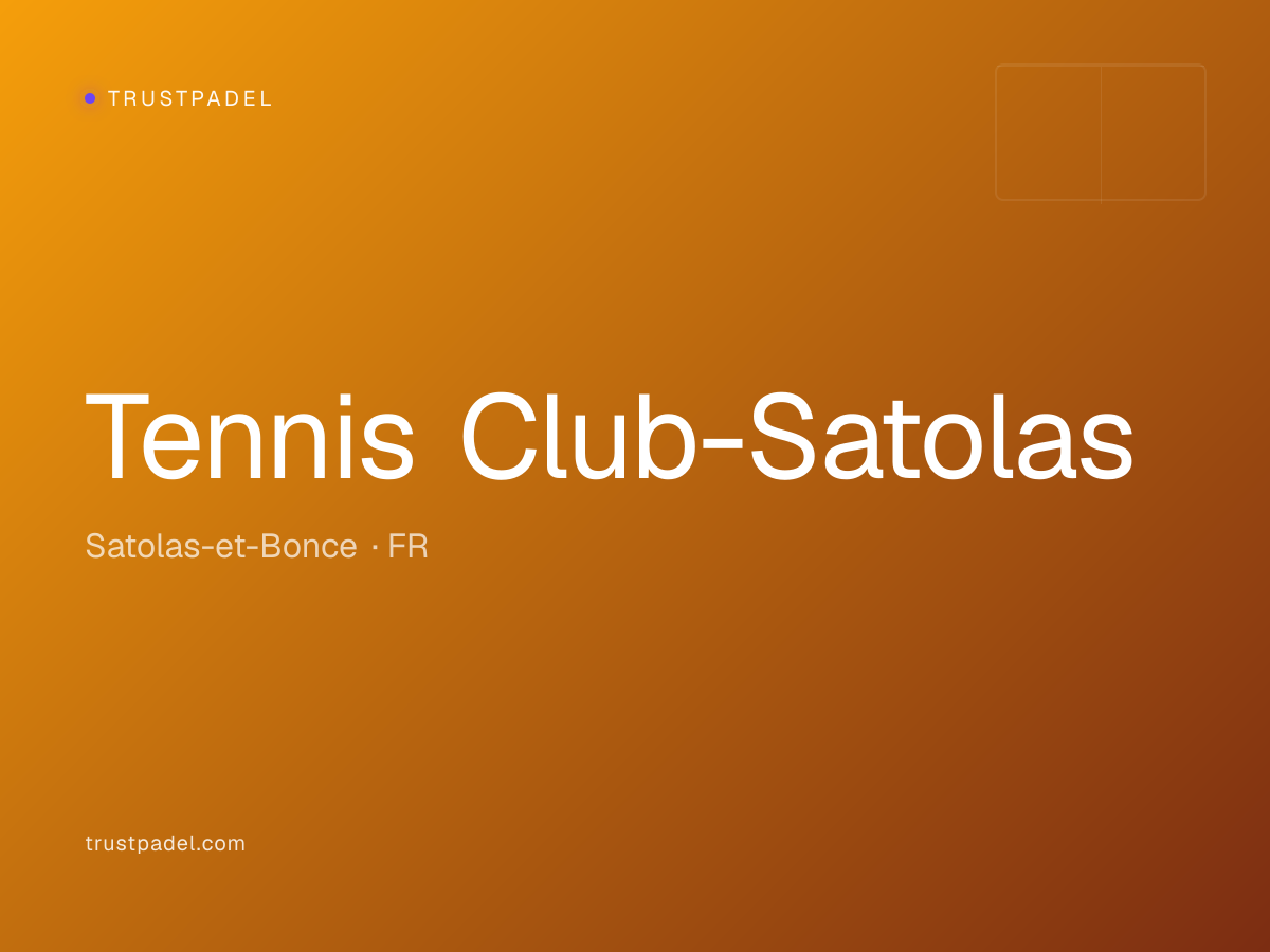 Tennis Club-Satolas padel club