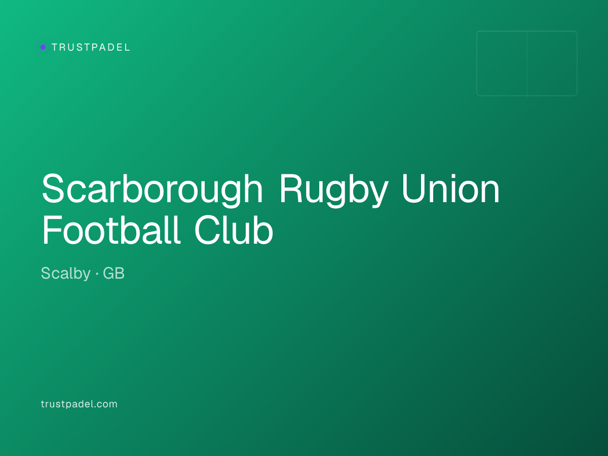 Scarborough Rugby Union Football Club padel club