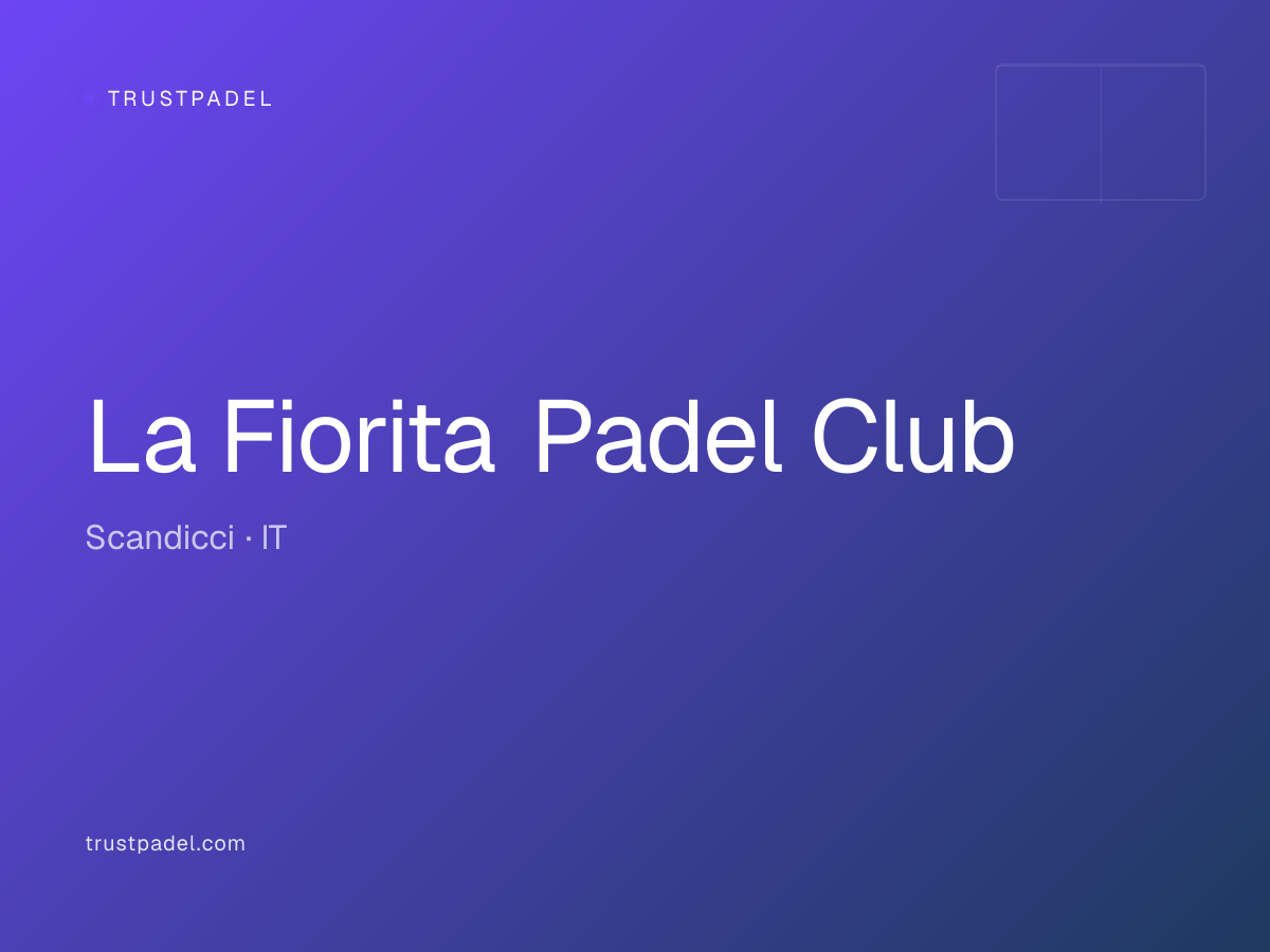 La Fiorita Padel Club padel club