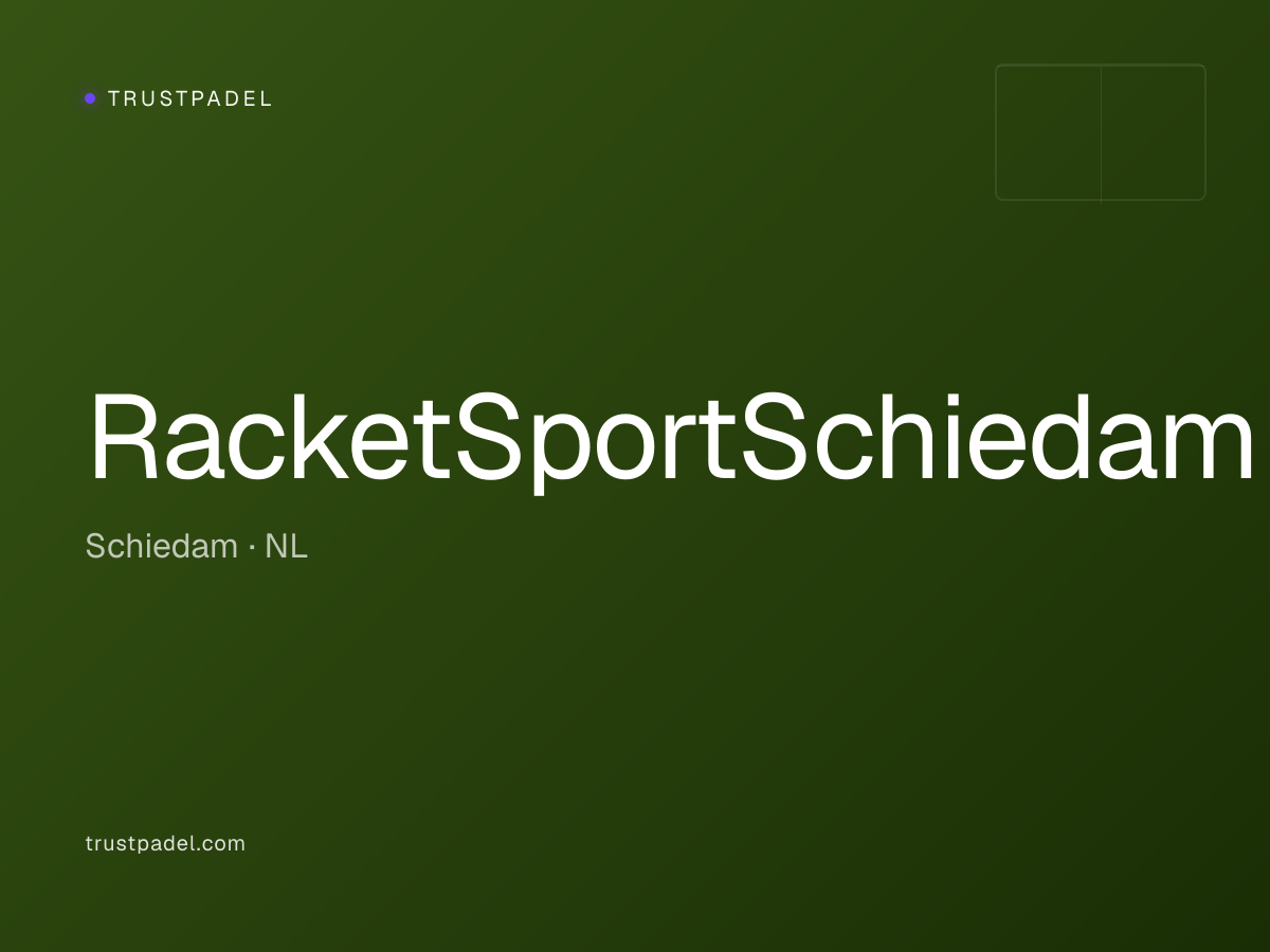 RacketSportSchiedam padel club