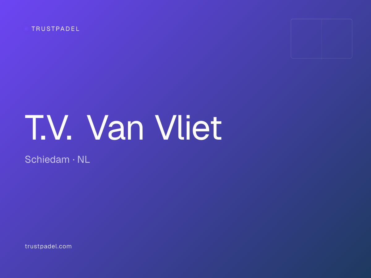 T.V. Van Vliet padel club