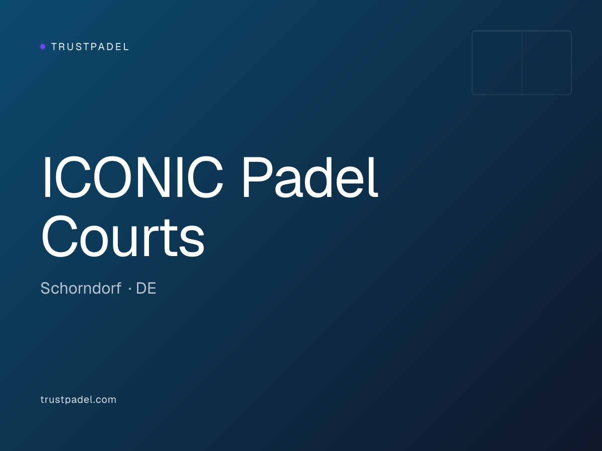 ICONIC Padel Courts padel club