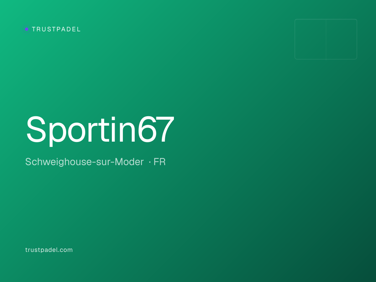 Sportin67 padel club