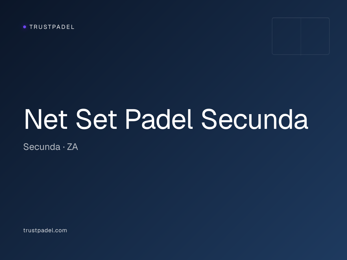 Net Set Padel Secunda padel club