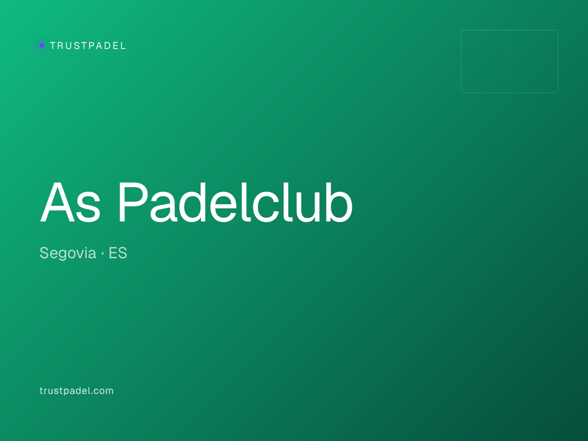 As Padelclub padel club
