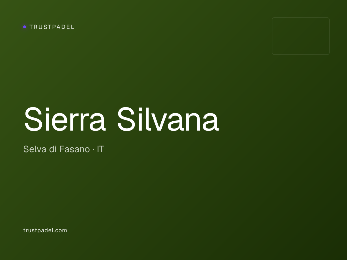 Sierra Silvana padel club