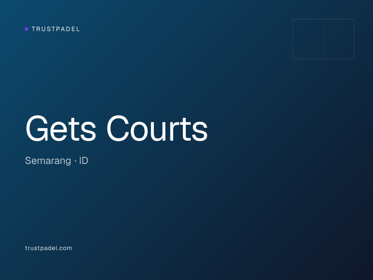 Gets Courts padel club