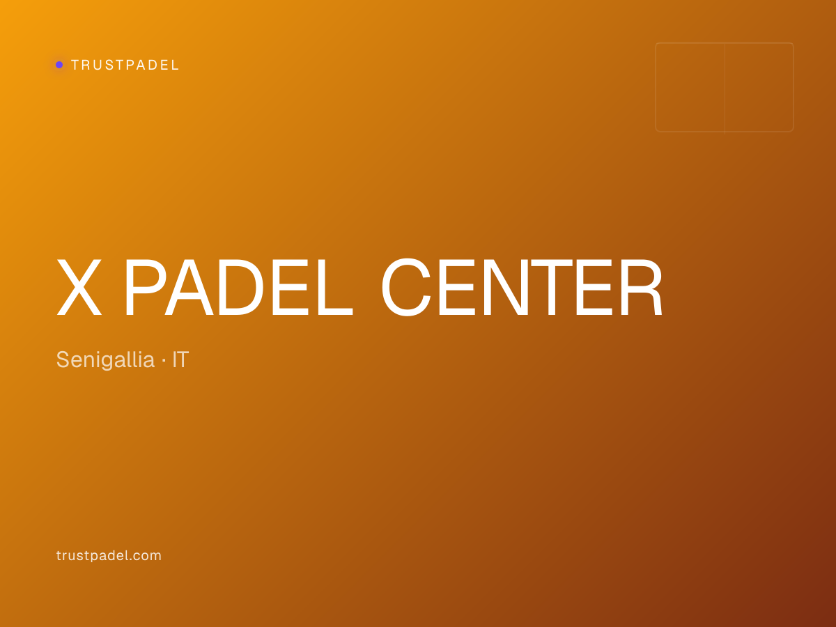 X PADEL CENTER padel club