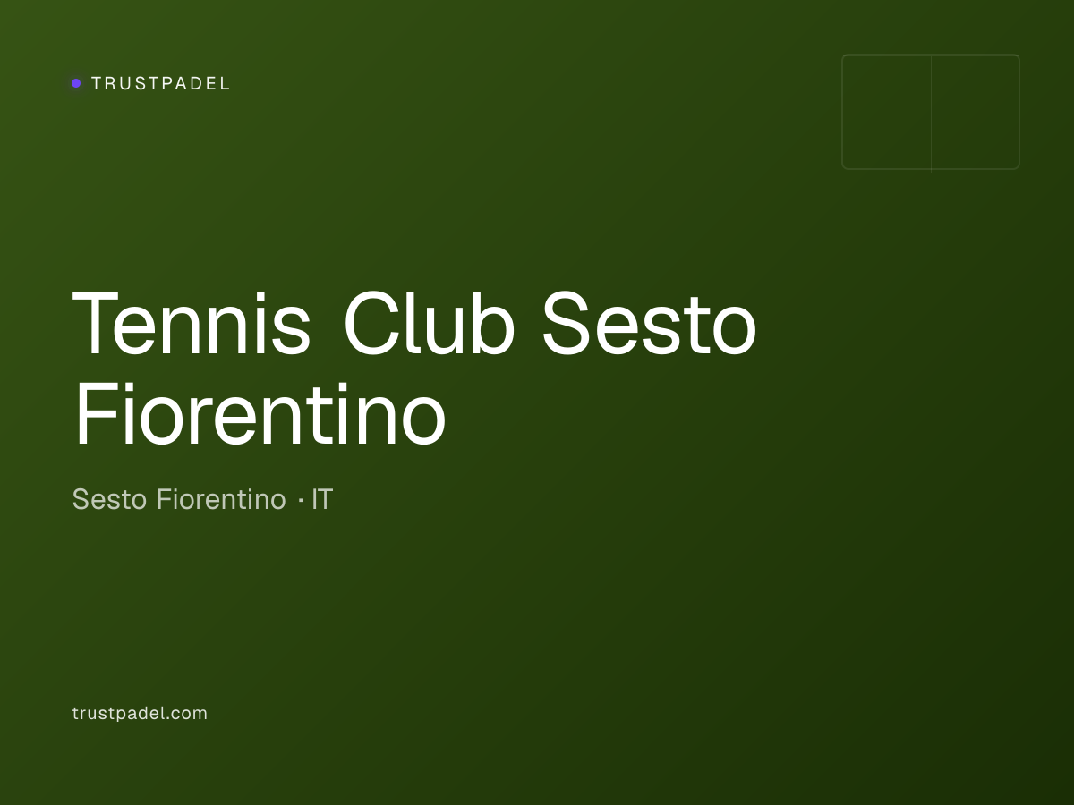 Tennis Club Sesto Fiorentino padel club