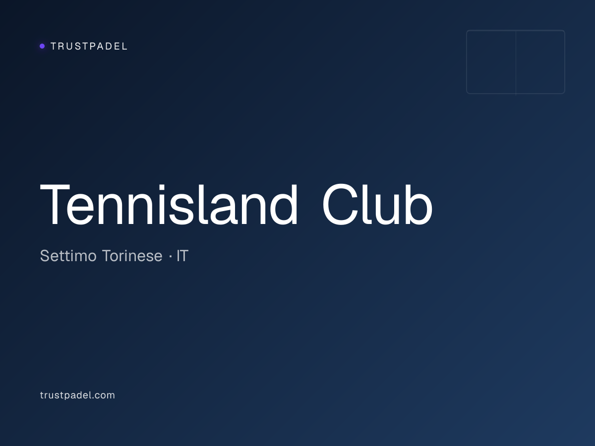 Tennisland Club padel club