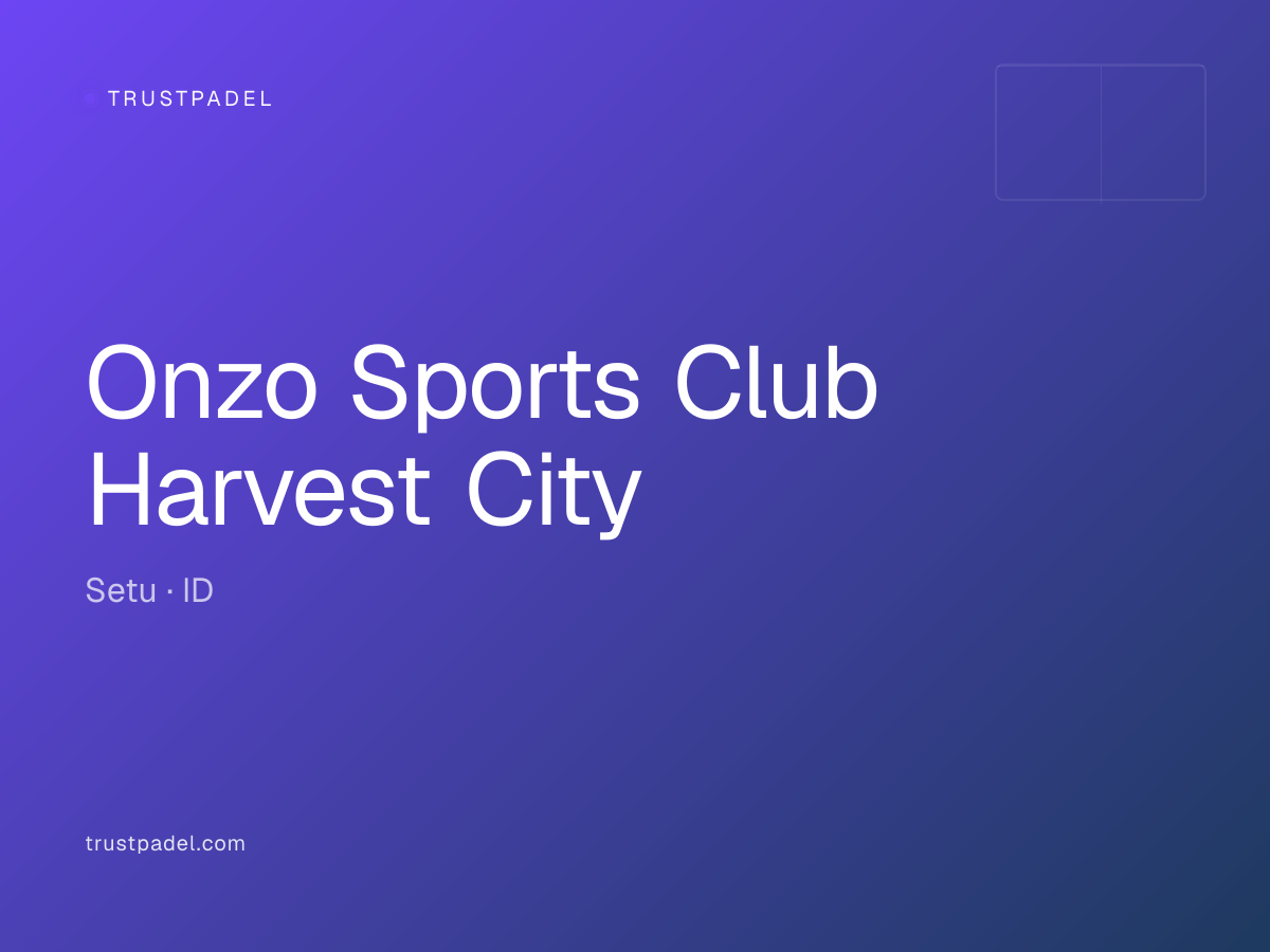 Onzo Sports Club Harvest City padel club